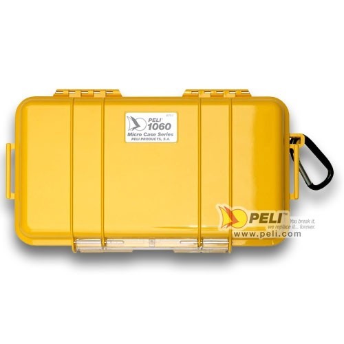Micro case 1060 žltý prázdny