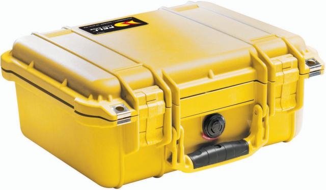 Protector Case 1450EU žltý prázdny