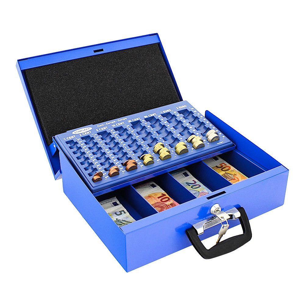 Europokladnička kufrík BRÜSSEL modrá