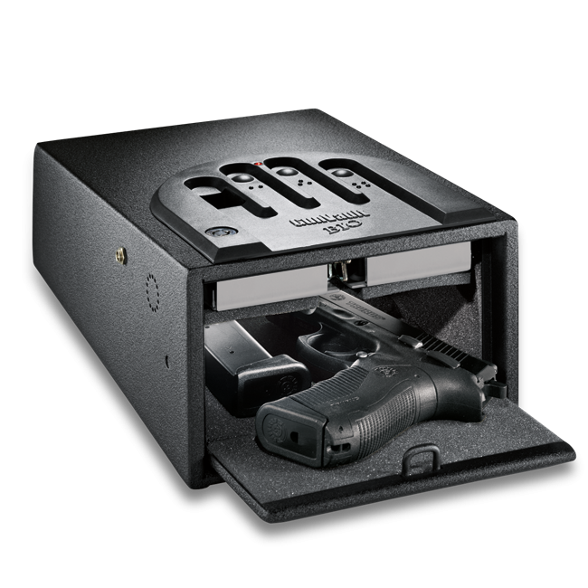 Box na uloženie zbrane a streliva GunBox MiniVault GVB 1000 biometric