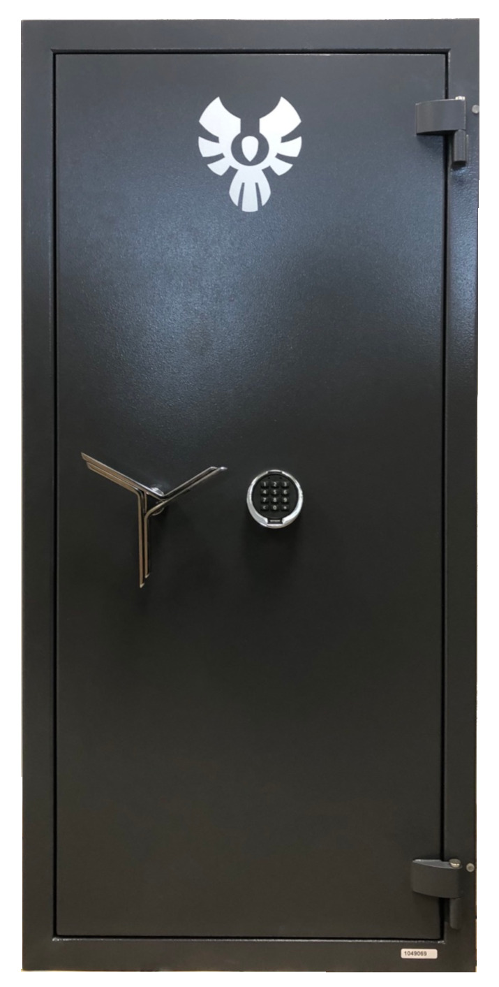 AdSafe Exclusive Kombinovaný trezor na zbrane ODIN EL, grafitovo šedý