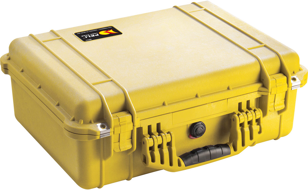 Protector Case 1520EU žlutý se stavitelnými přepážkami