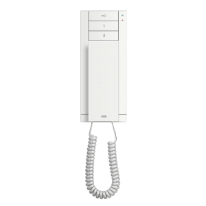 Telefón domový ABB, so slúchadlom (2TMA210050W0001), biely