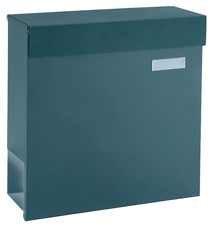 Schránka s boxom KENSINGTON čierna pozinkovaná